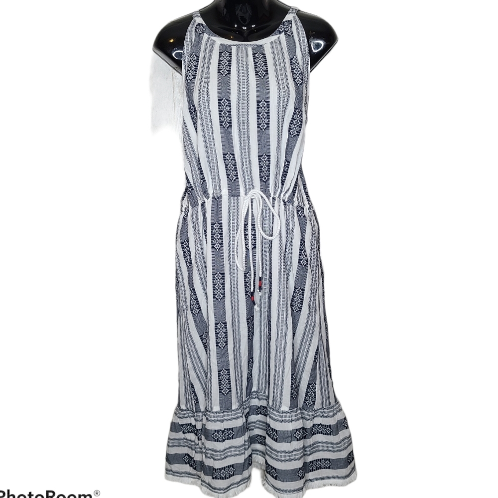 Style & Co NWT Summer Dress Halter Ruffle Hem